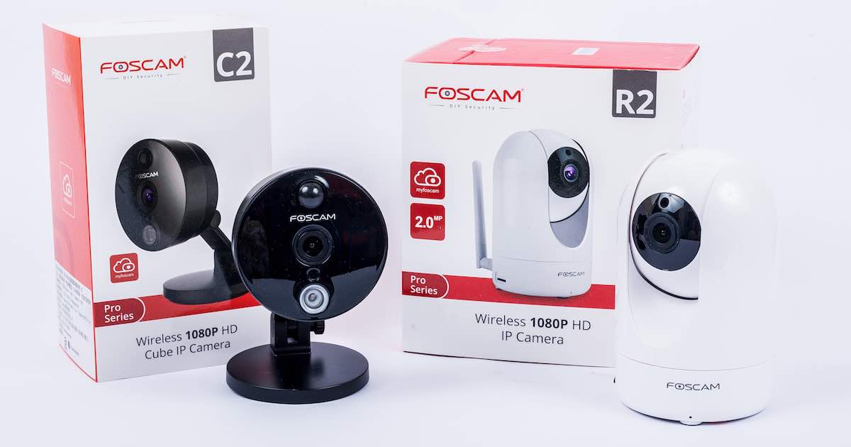 Foscam C2 / R2 家庭監控網路攝影機開箱！組建 Synology 監控系統的好夥伴～
